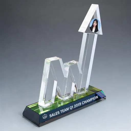 Arrow Crystal Award Trophy