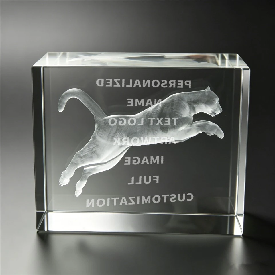 Personalized Laser Etched Crystal Cube price